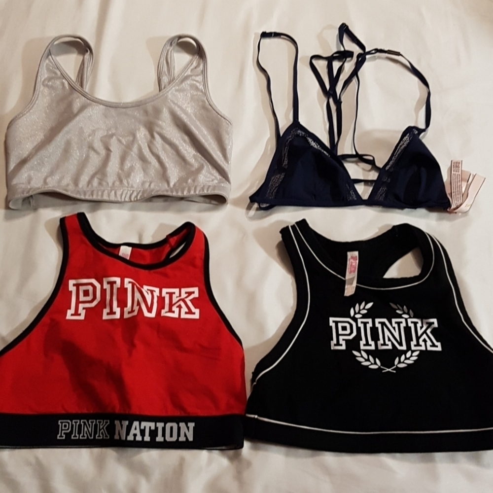 Victoria's Secret women's size Small bras collection 1 new 3 preowned